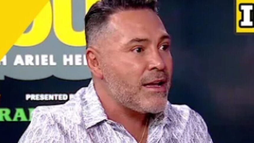 Oscar De La Hoya to Shakur Stevenson: "Join Golden Boy and Make History"