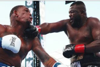 "Jared Anderson’s Unbeaten Streak Shattered by Martin Bakole"