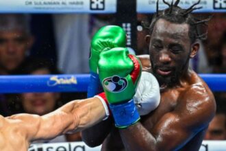 "Eminem’s Big Entrance Falls Flat: Did the Rapper’s Performance Fail to Hype Up Crawford vs. Madrimov?"