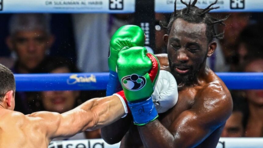 "Eminem’s Big Entrance Falls Flat: Did the Rapper’s Performance Fail to Hype Up Crawford vs. Madrimov?"