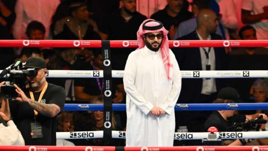 "Saudi Mogul Turki Alalshikh Shakes Up Boxing Night: Car Giveaway and Hall of Fame Honor Steal the Show!"
