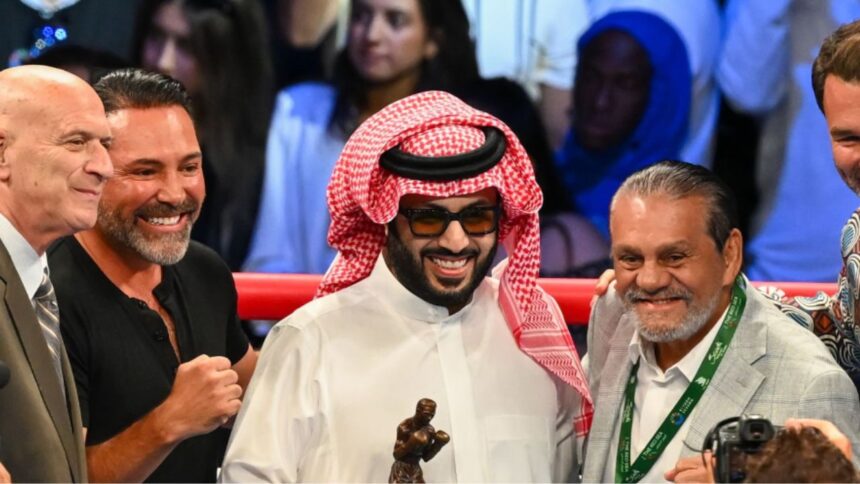 "Saudi Royal’s Boxing Bonanza: Alalshikh Announces Epic Fights Including Crawford vs. Canelo and More!"