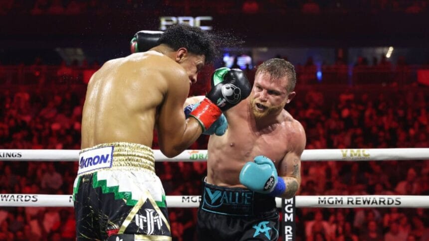 “Canelo Alvarez vs. Edgar Berlanga Face-Off: ‘You Hit Like My Son’—The Heat Is On!”