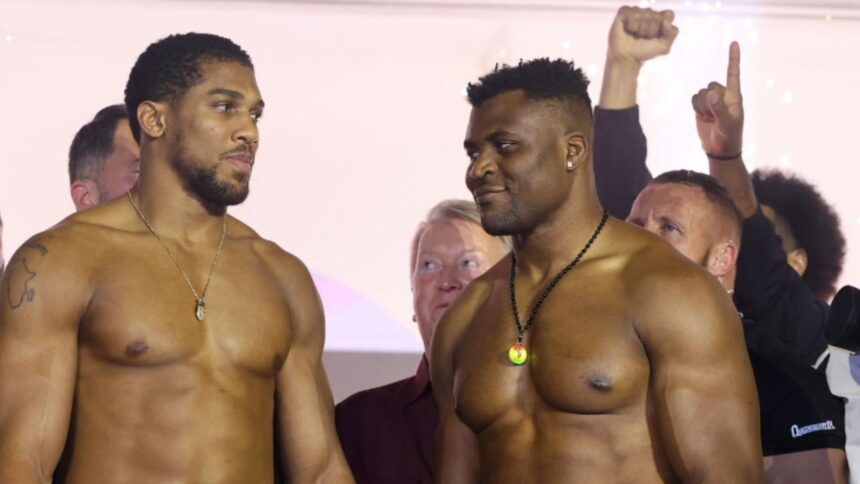 “Francis Ngannou’s PFL Return: Can He Overcome the Shadows of Anthony Joshua’s Devastating KO?”