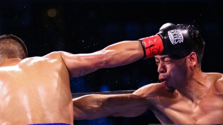 “Angelo Leo’s Stunning KO: The Moment Luis Alberto Lopez’s Reign Ended with a Bang”