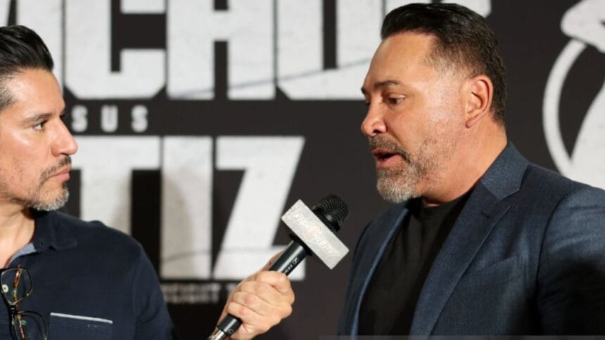 “Oscar De La Hoya Drops Bombshell on Ryan Garcia's Loss to Davis: The Rehydration Clause That Sealed His Fate!”