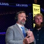 “Jake Paul’s Hilarious Attempt at Playing Dana White During Ngannou-Ferreira Faceoff Goes Viral!”